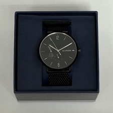Tommy Hilfiger Armbanduhr Schwarz Dial Edelst...