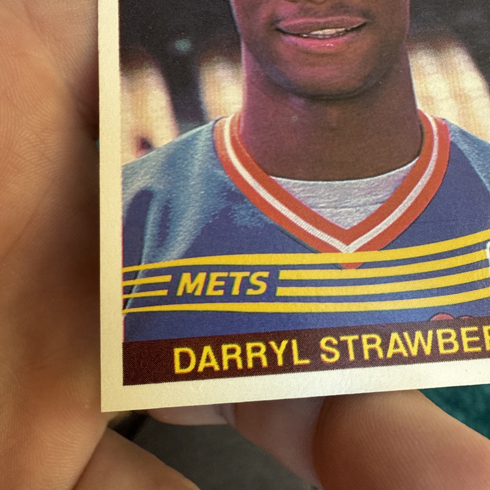1984 Donruss #68 Darryl Strawberry New York Mets Rookie Card RC Stunner Razor Sh