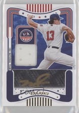 2024 Panini Stars and Stripes Black Gold 47/50 Noah Franco #SM-NF Auto 0j81