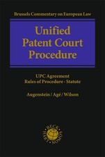 Unified Patent Court Procedure | englisch