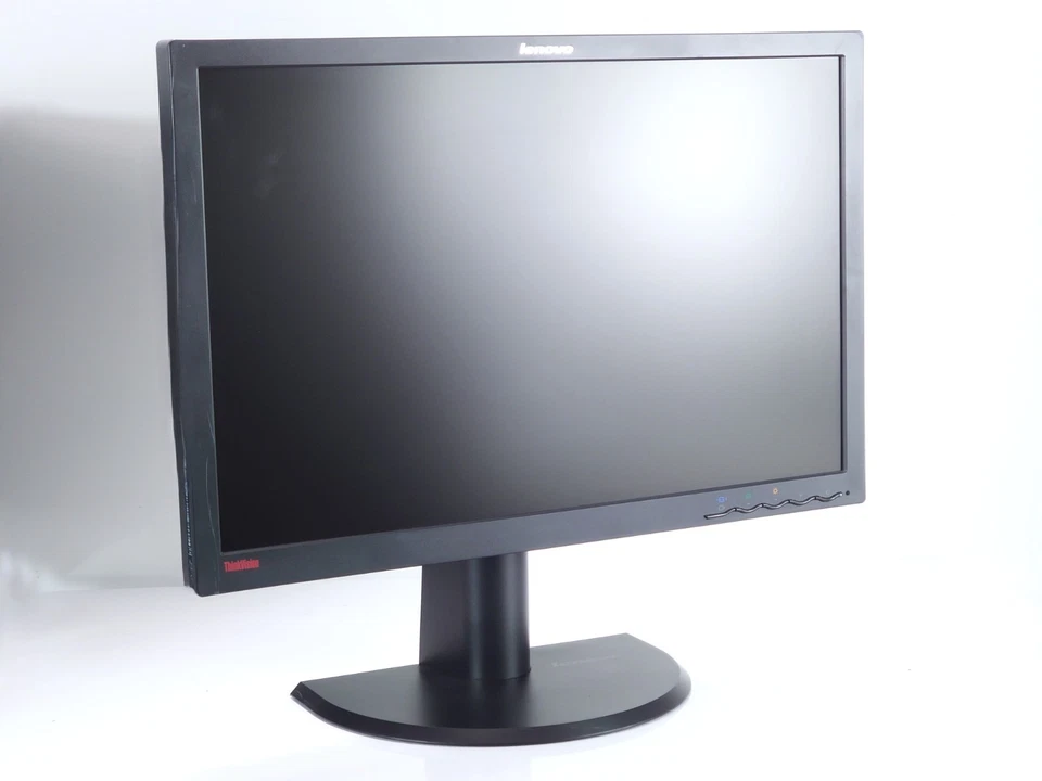 Lenovo ThinkVision L2440p 24 Zoll LCD TFT PC Monitor DVI VGA  1920 x 1200 Pivot - Bild 2 von 4