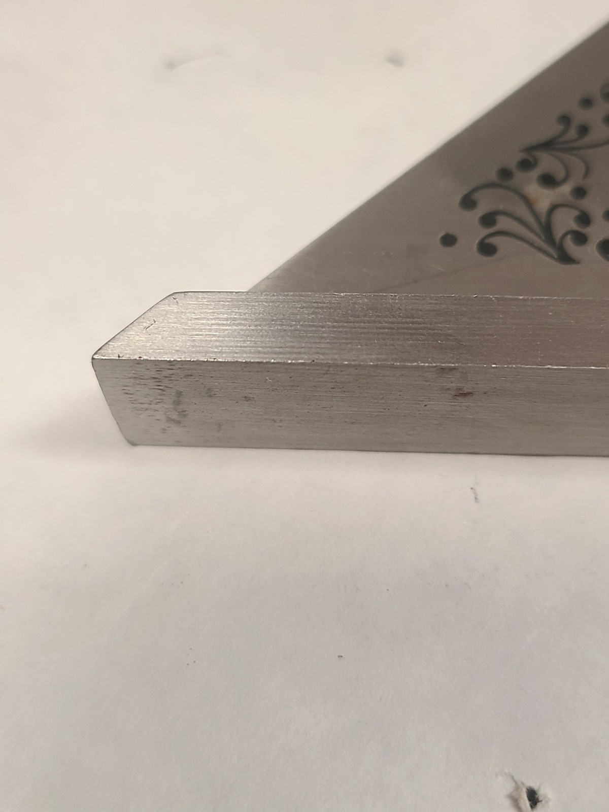 Vintage SHINWA 5F Steel 45 Degree Angle Mitre Square Woodworking Tool Japan