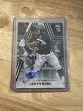 Lenyn Sosa 2023 Topps Baseball Stars Black Auto Rookie Rc /199