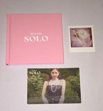BLACKPINK Jennie Solo Photobook Album with Polaroid and Postcard