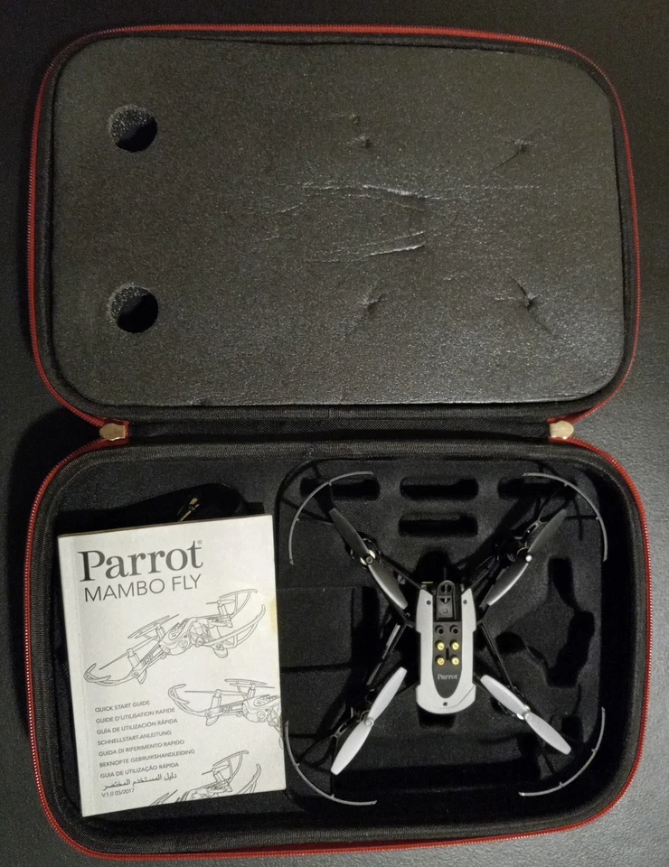Parrot Mambo Race Drone With Case and manual - no battery - no flypad - Image 4 of 4