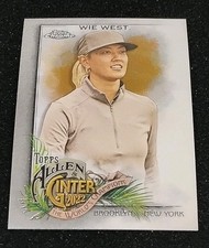 Michelle Wie West Golfer 2022 Topps Allen & Ginter Chrome #285 ⛳ Card