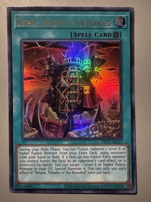 Yu-Gi-Oh! Despia, Theater Of The Branded – GFP2-EN167 – Ultra Rare, 1st Edition