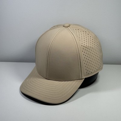 Melin A-Game Hydro Icon Snapback Hat Color Khaki CLASSIC Size
