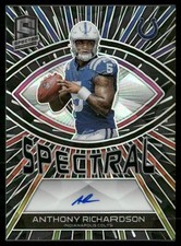 2023 Spectra Rookie Spectral Auto 68/75 Anthony Richardson #SS-AR BG6