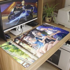 Honkai: Star Rail Anime March 7th HD Keyboard Mouse Pad Gaming Desk Playmat Mat