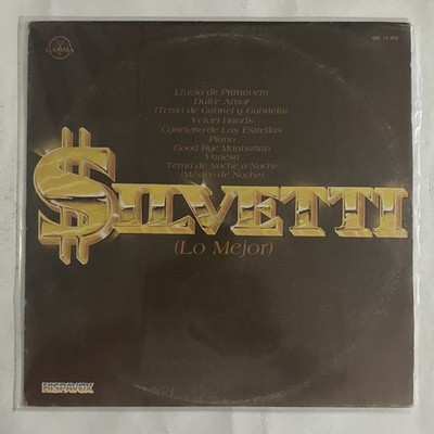 BEBU SILVETTI - LO MEJOR - 1982 MEXICAN LP, JAZZ