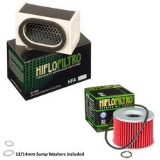 ZR 750 ZR7S Faired Oil Filter and Air Filter Service Kit Kawasaki 2001