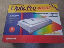 Plustek Optic Pro 4830P 30 Bit Color Scanner--FREE SHIPPING!