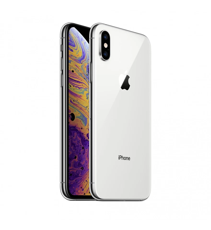Novo na Caixa Apple iPhone XS 64GB A1920 EUA GSM CDMA DESBLOQUEADO Smartphone PRATA - Imagem 2 de 3