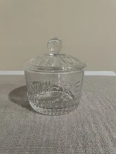 Beautiful Little Sugar , Candy Dish With “Sucre “ On Front Just I Bowl & Top.