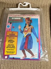Little Pocahontas Child Costume Size M Includes Dress Sash  Headpiece