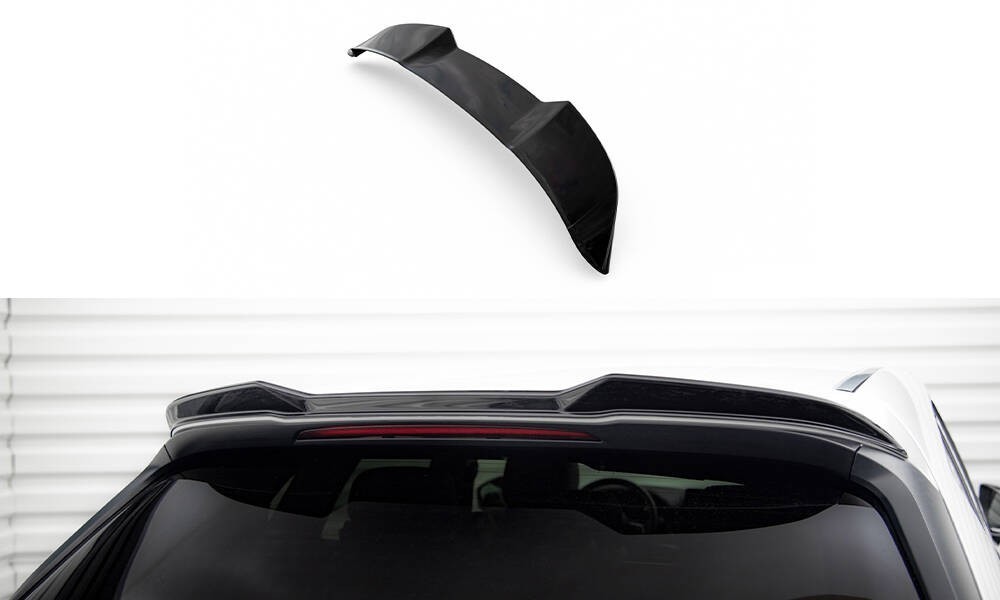 Spoiler Cap 3D Maxton pour Mazda CX-60 Mk1 en noir brillant