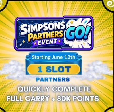 Mogopoly]_SIMPSONS_PARTNERS_ EVENT_1-12RSH_SLOTS:- AVAILABLE!! 