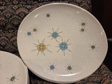 6 Vintage Unused Mid Century Franciscan Atomi...