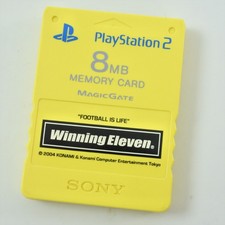 PS2 Memory Card 8MB Premium Series WINNING ELEVEN SCPH-10020 Playstation 2 5271