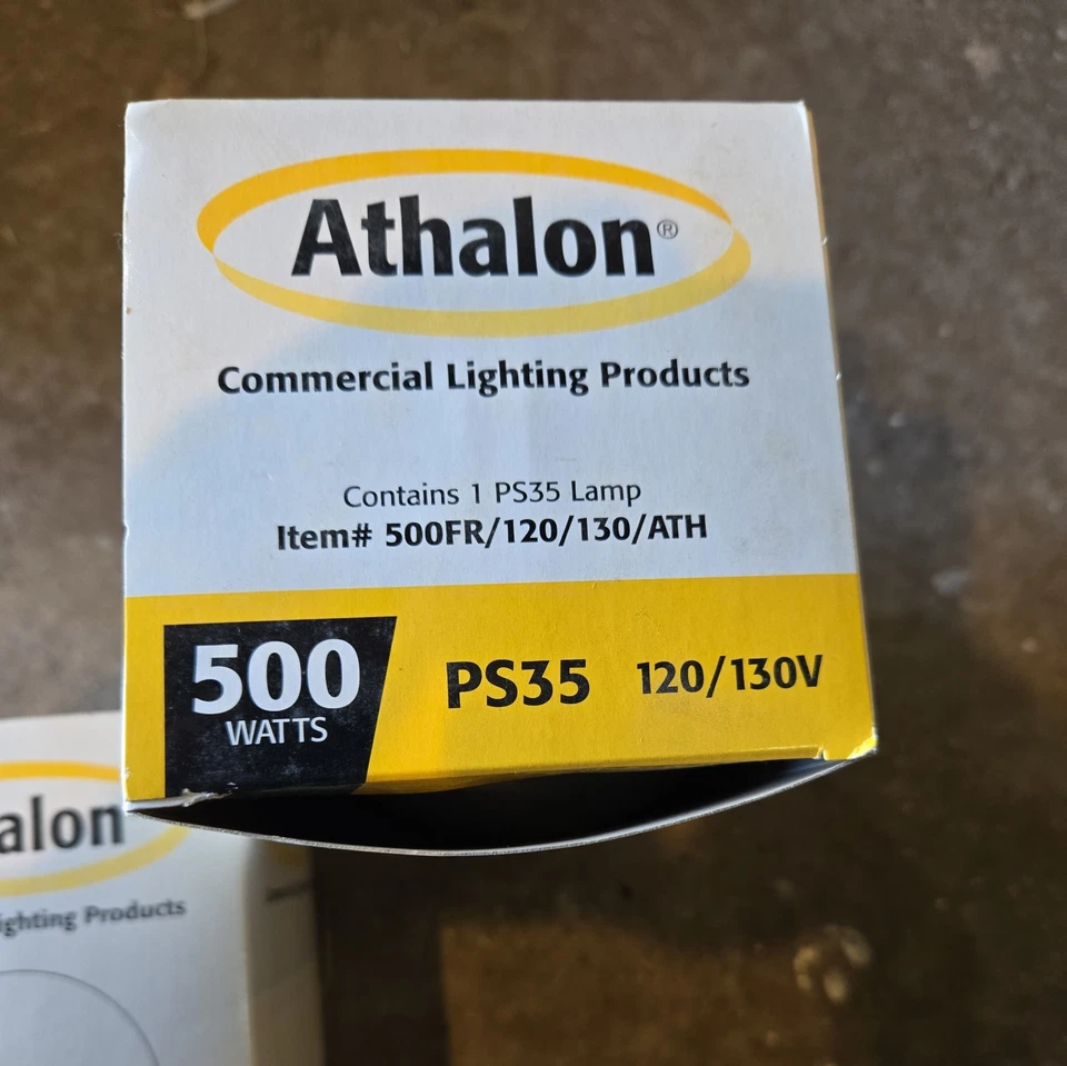 Athalon 500PS35/CL130/ATH Std Base 500 Watt Clear Light Lamp Bulb - Image 2 of 4