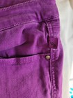 TRIPP NYC Purple Denim Pants Jeans Stretch Skull Studs 5 Pocket Size 22 — photo 5