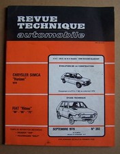 Revue technique Fiat RITMO