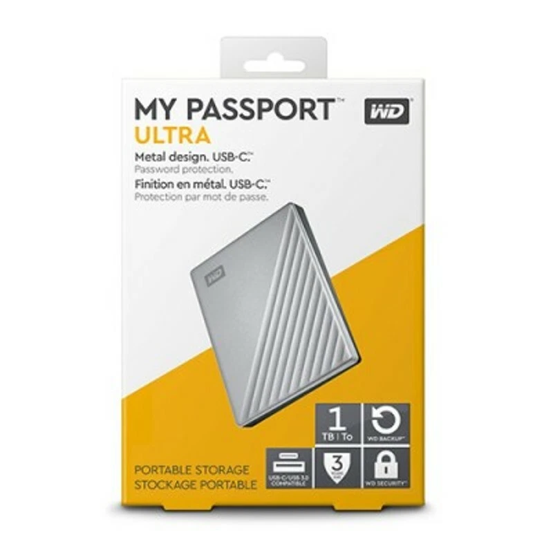 Western Digital My Passport Ultra 1TB 2TB 4TB 5TB External Portable Hard Disk WD - Image 2 of 4