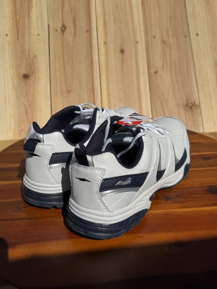 Tênis Avia Avi Verge masculino com cadarço branco marinho verdadeiro tamanho 14 A1313MWD - Imagem 4 de 4