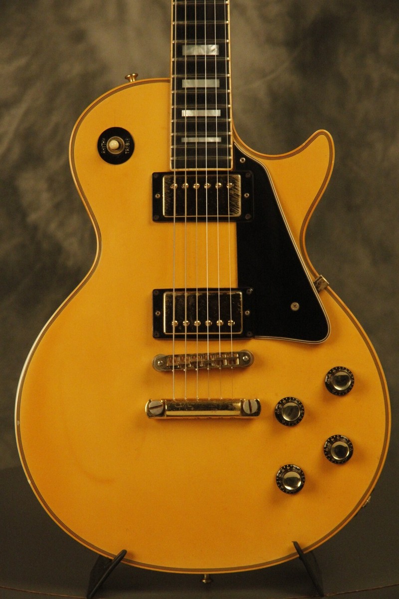 1977年製 Gibson Les Paul Custom 1977 Gibson Les Paul Custom White turned Yellow | eBay