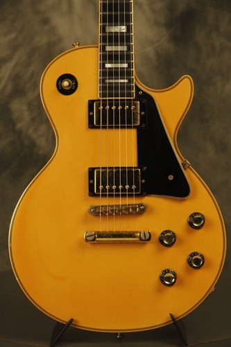 1977 Gibson Les Paul Custom White turned Yellow
