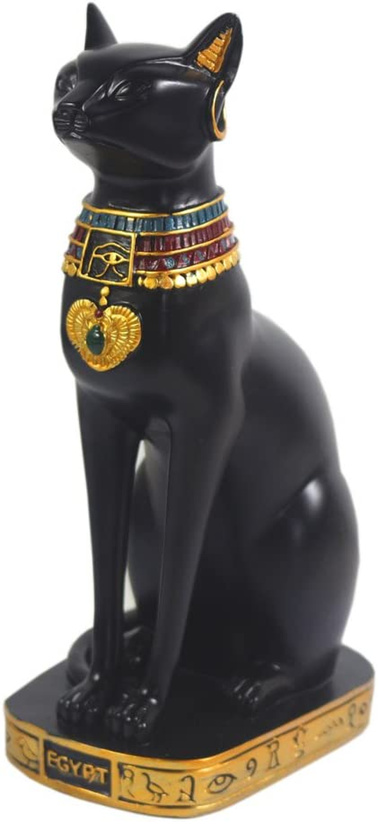 Ancient Egyptian Bastet Cat Goddess Statue - 9.5