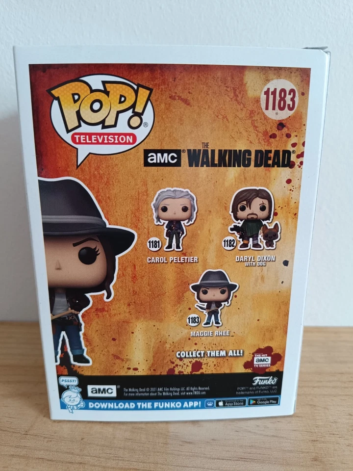 Funko Pop Maggie Rhee the walking dead 1183 Vaulted Descatalogado VER FOTOS - Imagen 2 de 4
