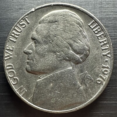 1976 Jefferson Nickel No Mint Mark | eBay