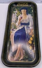 Vintage Coca-Cola Serving Metal Tray Gibson Girl Reproduction Of 1921  Mfg. 1973