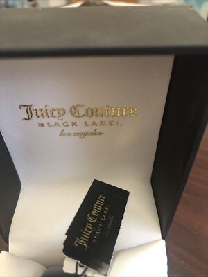 NWT Juicy Couture Black Label Camo Watch Juicy Couture Black Label Watch Rainbow & White Crystals  main image 4