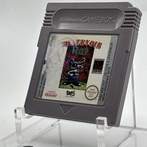 Reservoir Rat Nintendo Gameboy Color Advance Game, GENUINE! Rare Grey Cartridge - Picture 5 of 9