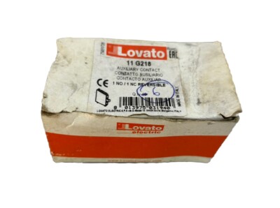 Lovato 11G218 11 G218 Auxiliary Contact Qty 10