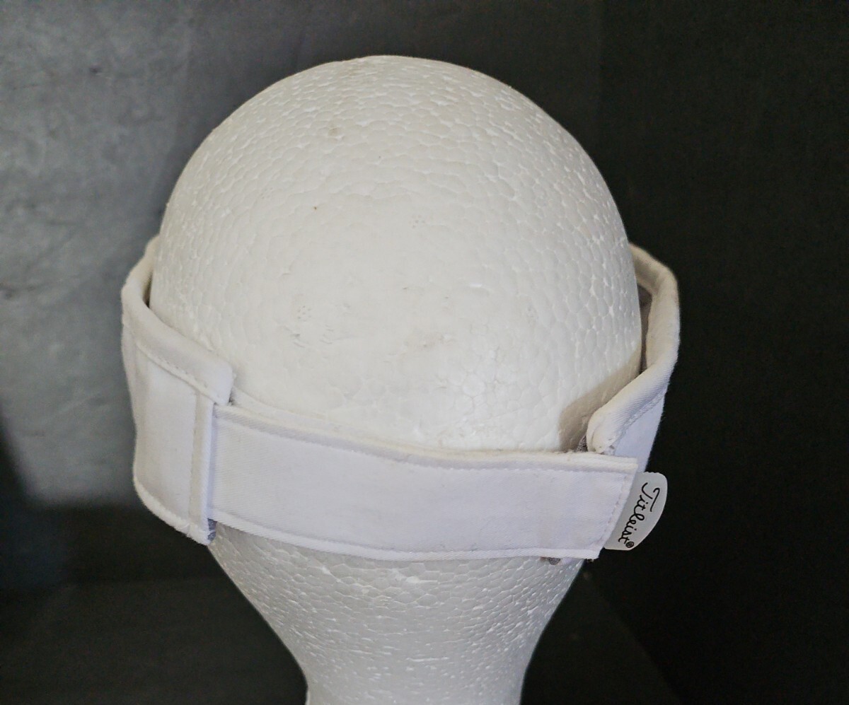 Titleist Visor Hat White Adjustable - image 9