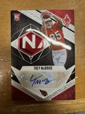 2022 Phoenix TREY MCBRIDE RC #4/5Prime Onyx Rookie Patch Auto RPA #RJA-TM