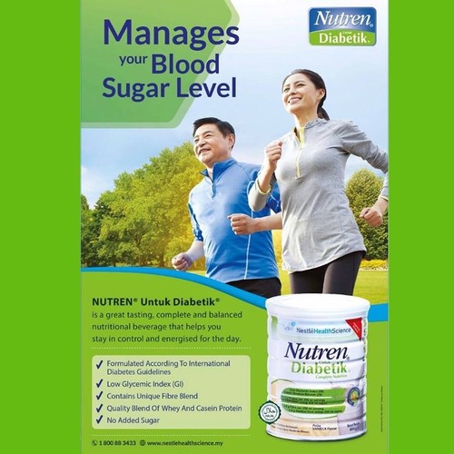 Nestlé NUTREN DIABETIC Complete Nutrition 800 g sapore vaniglia SPEDIZIONE GR... - Foto 4 di 6