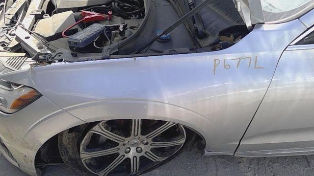 Volvo XC60 2018-2023 Left Driver Side Silver Fender 711