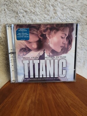 Titanic CD 1997 Soundtrack James Horner Score Celine Dion My Heart Will Go On