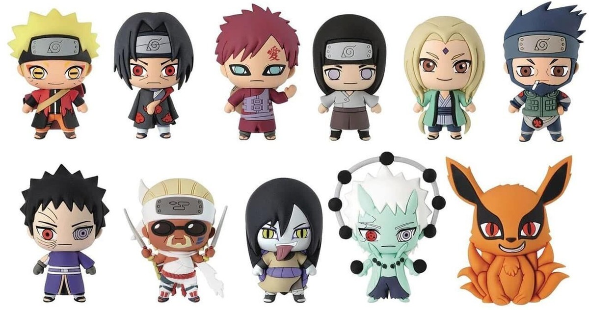 Naruto Shippuden Series 2 Blind Bag 3D Foam Figural (Choose