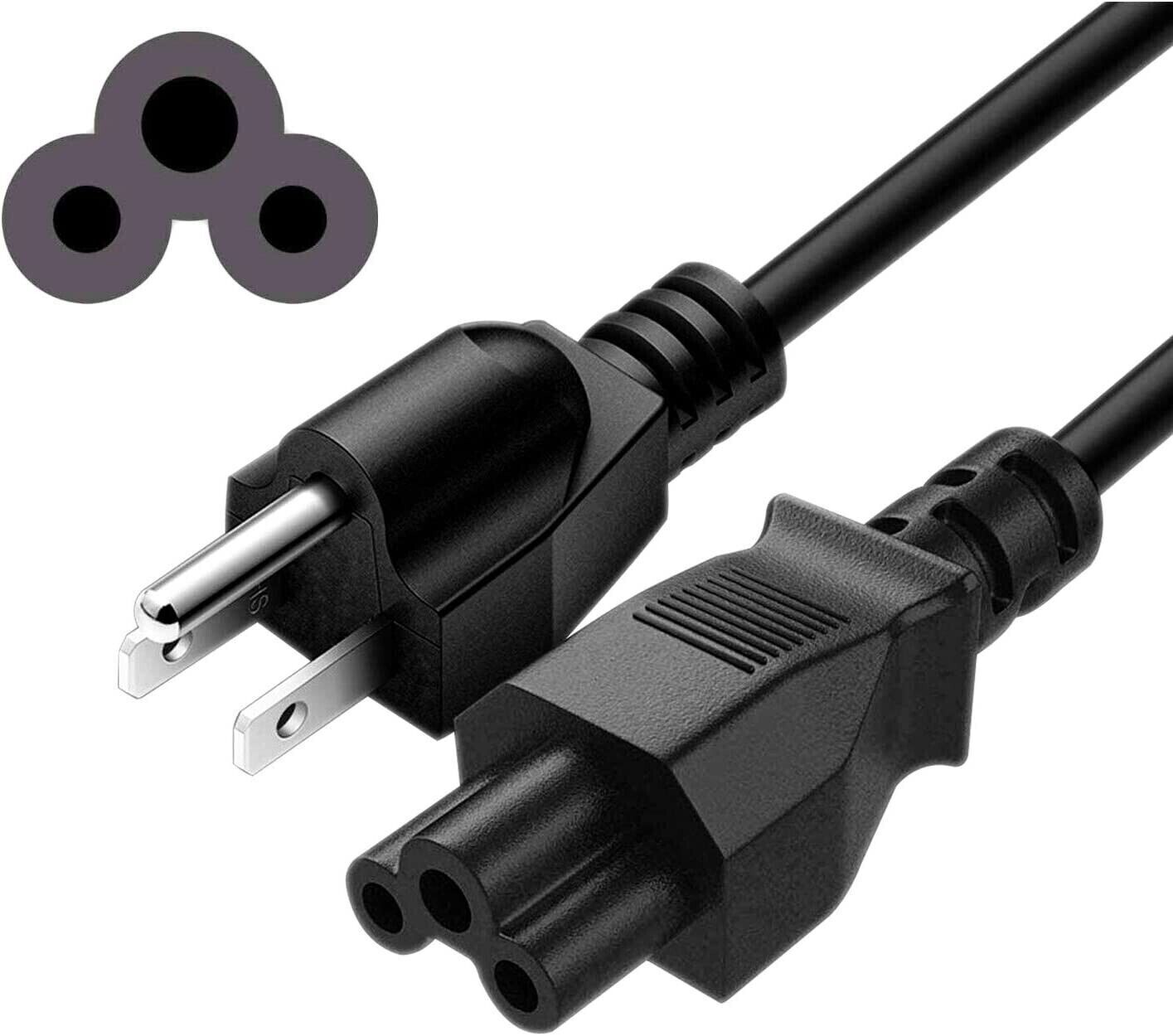 3 Prong AC Power Cord for Dell Toshiba HP Lenovo Mickey Mouse PA-10 PA-13 PA-15