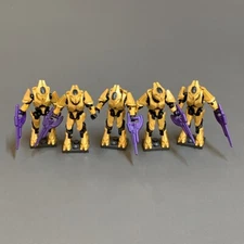 LOT 5x Mega Construx halo ELITE 4 FIGURE Bloks Unsc mongoose outriders hkt17 #P