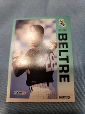 Esteban Beltre - 1992 Fleer #75 and Kevin Appier 150#