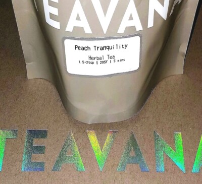   NEW! TEAVANA 2 OZ   PEACH TRANQUILITY RARE! MEDICINE BALL INGREDIENT  HTF! 