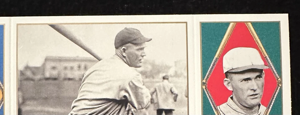 1993 Upper Deck BAT Triple Folder Card #68 ⚾️ HOF Rogers Hornsby ⚾️ Cardinals - Image 3 of 4