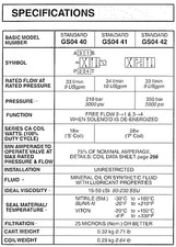 STERLING GS044000N 4/2 CARTRIDGE VALVE